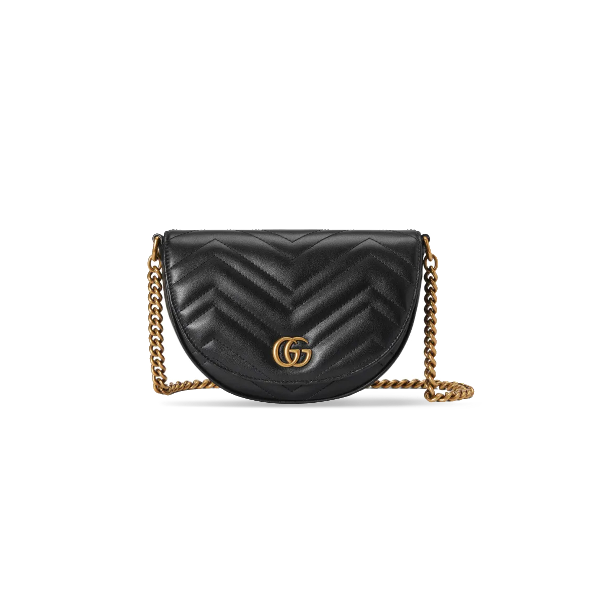 G*u*i gg marmont quilted chain mini bag 746431 (20*14.5*4cm)